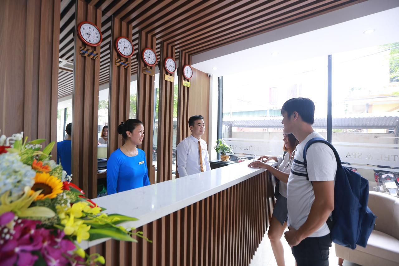 Tecco Sky Hotel & Spa Vinh Exterior photo